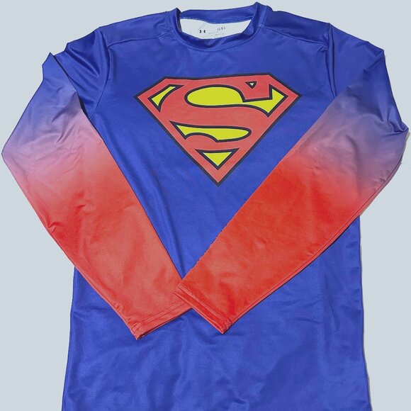 Under Armour - Superman Long Sleeve Compression Shirt - Picture 1 of 4